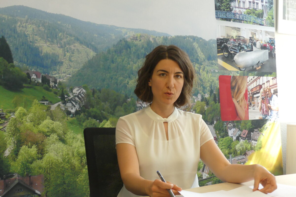 OB Dorothee Eisenlohr fände Videokonferenzen statt Gemeinderatssitzungen im Saal super. Foto: him