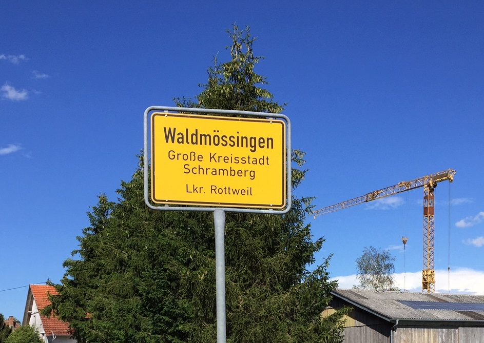 Waldmössingen ortsschild