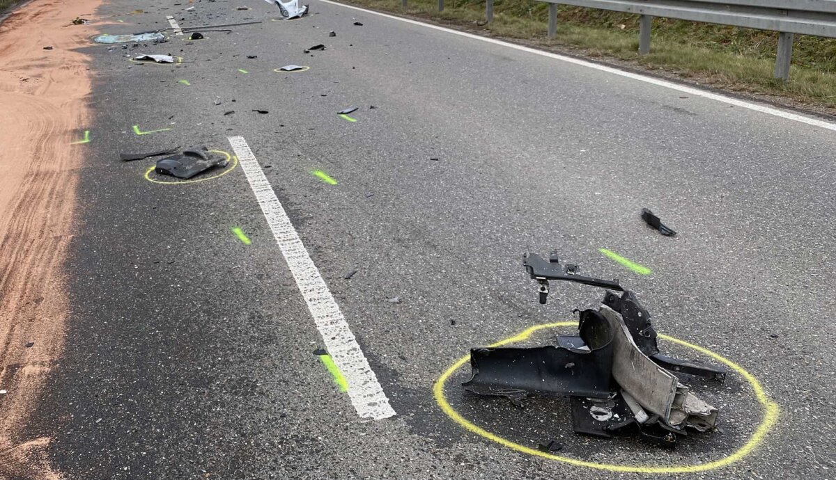Die Unfallstelle. Foto: gg