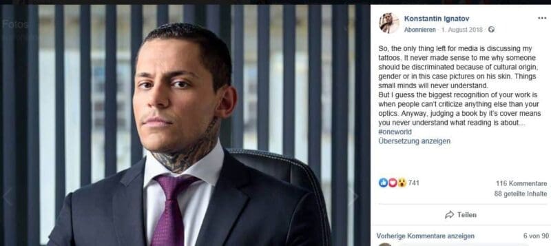  Konstantin Ignatov wartet weitere sechs Monate auf sein Urteil