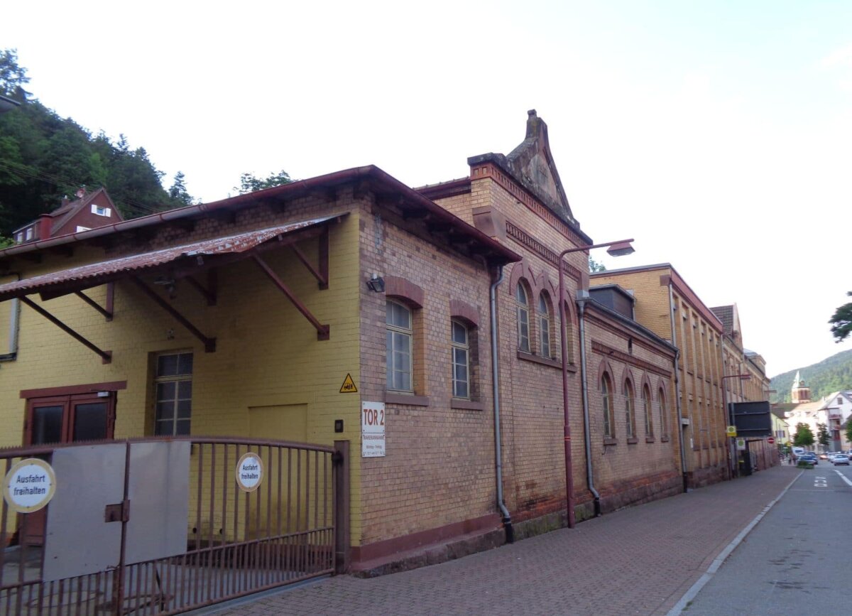 Pfaff-und-Schlauder-Fabrik im Sanierungsgebiet Bühlepark. Archiv-Foto: him