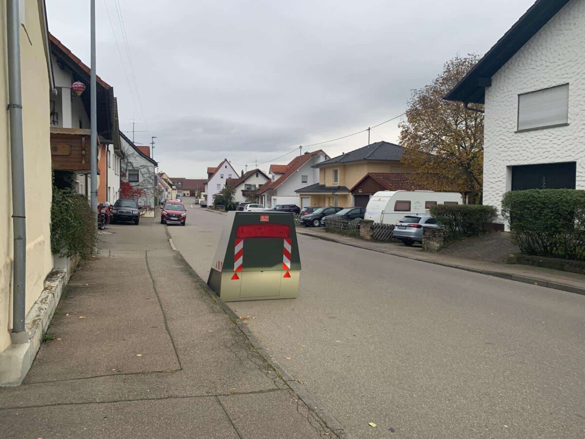 Blitzeranhänger in Rottweil-Bühlingen. Foto: am
