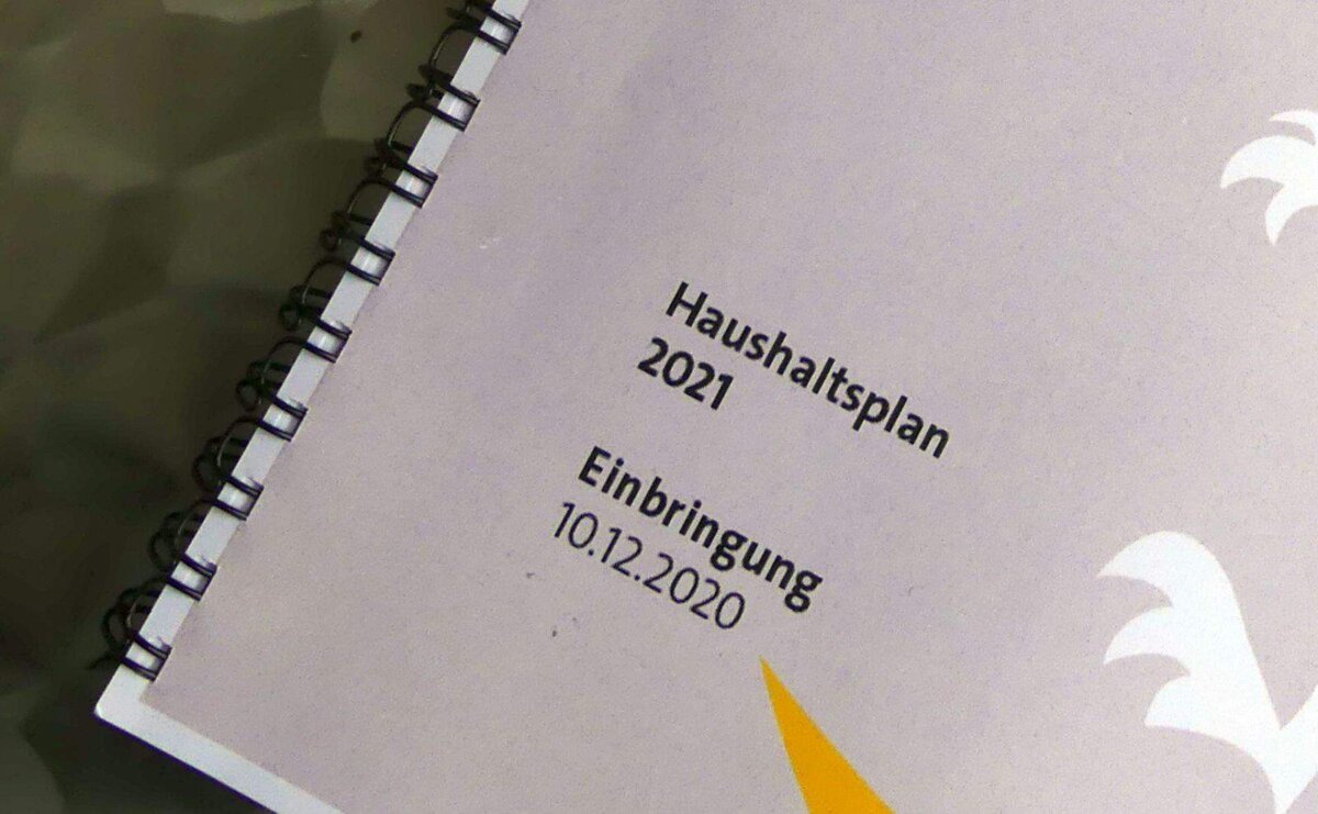 Wegen Corona wird der Haushalt erst im Januar eingebracht. Foto: him