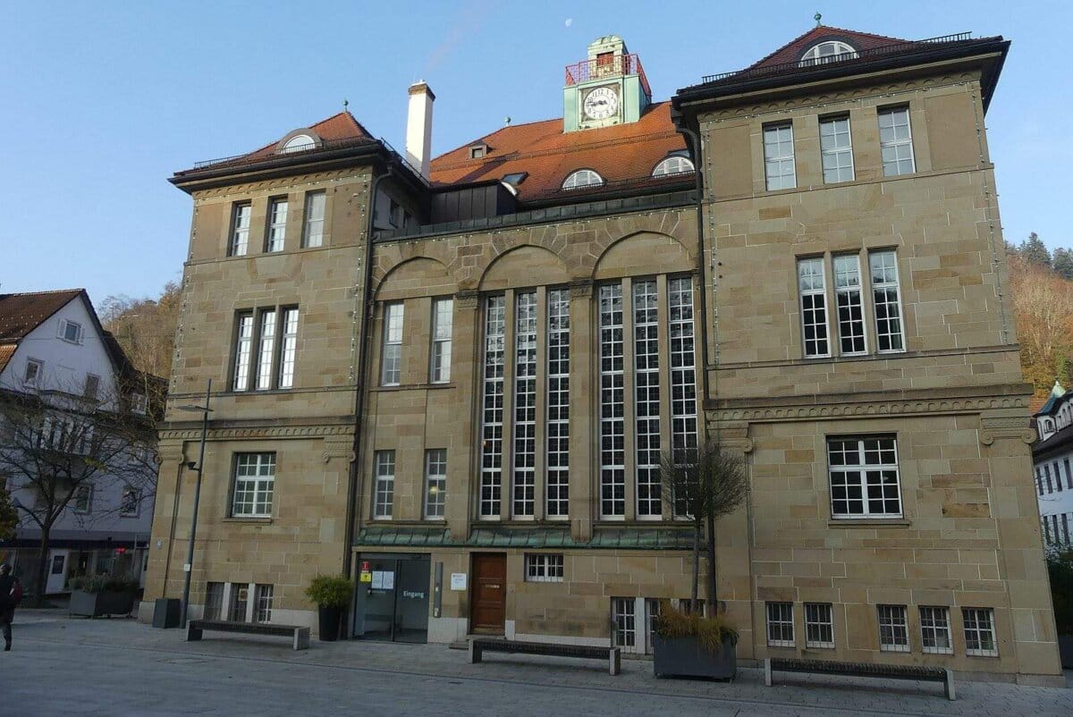Das Schramberger Rathaus. Archiv-Foto: him