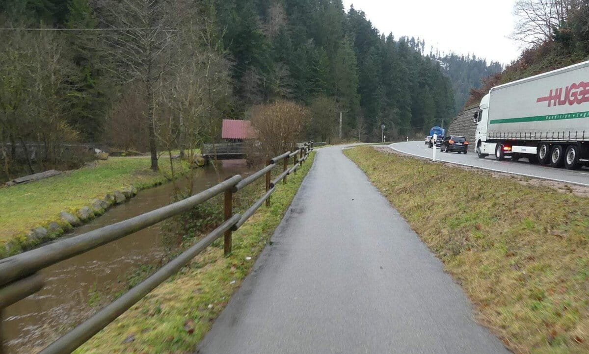 Lehengericht Fluss bahn Rad Straße dk 140322