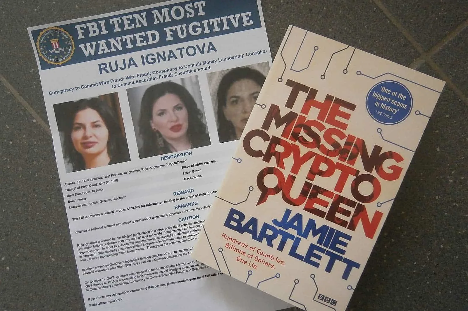 The Missing Cryptoqueen