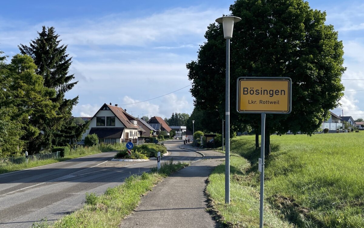 Die Gemeinde Bösingen. Archiv-Foto: gg