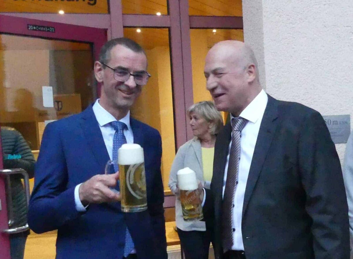 Wahlbier für den Wahlsieger