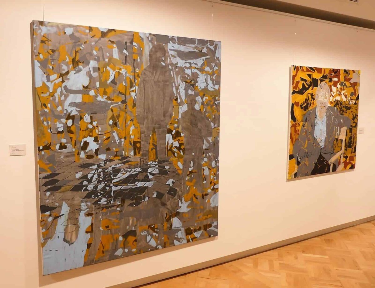Die Ausstellung mit Werken von Rémy Trevisan endet mit einem Konzert. Foto: him