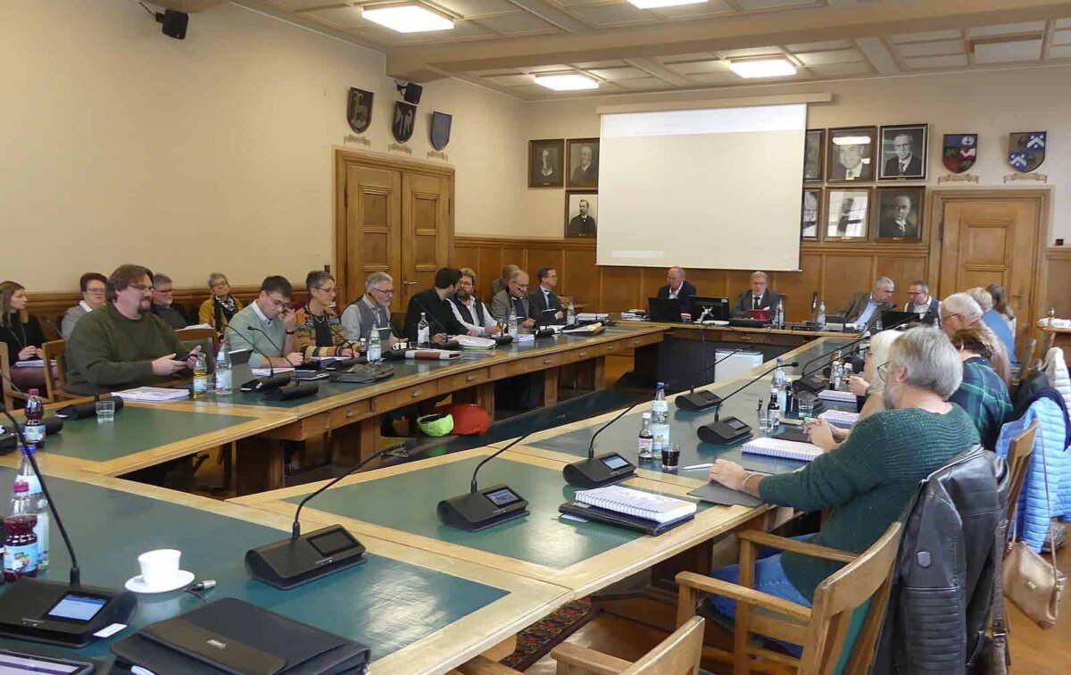 Sitzung des Schramberger Gemeinderats. Foto: him