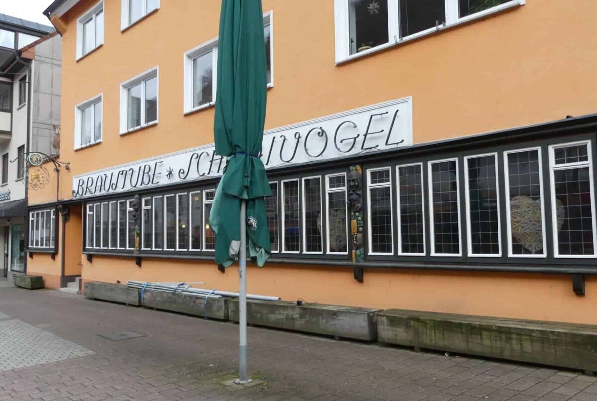 "Schraivogel" bald wieder zu. Foto: him