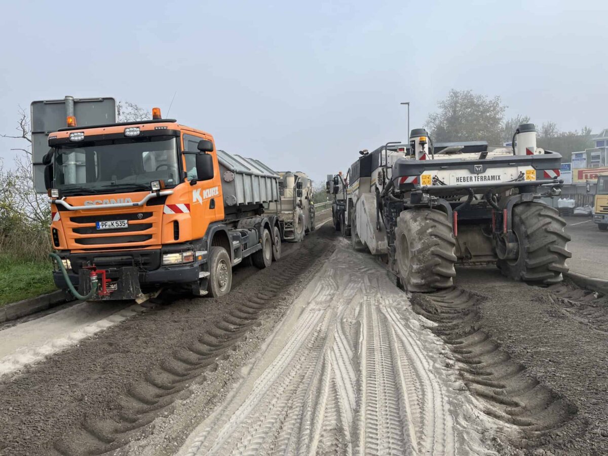 IBS GmbH aus Herrenzimmern revolutioniert den Straßenbau. Foto: pm