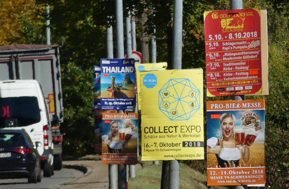 Vor fünf Jahren stand die Plakatflut in der Kritik. Archiv-Foto: him
