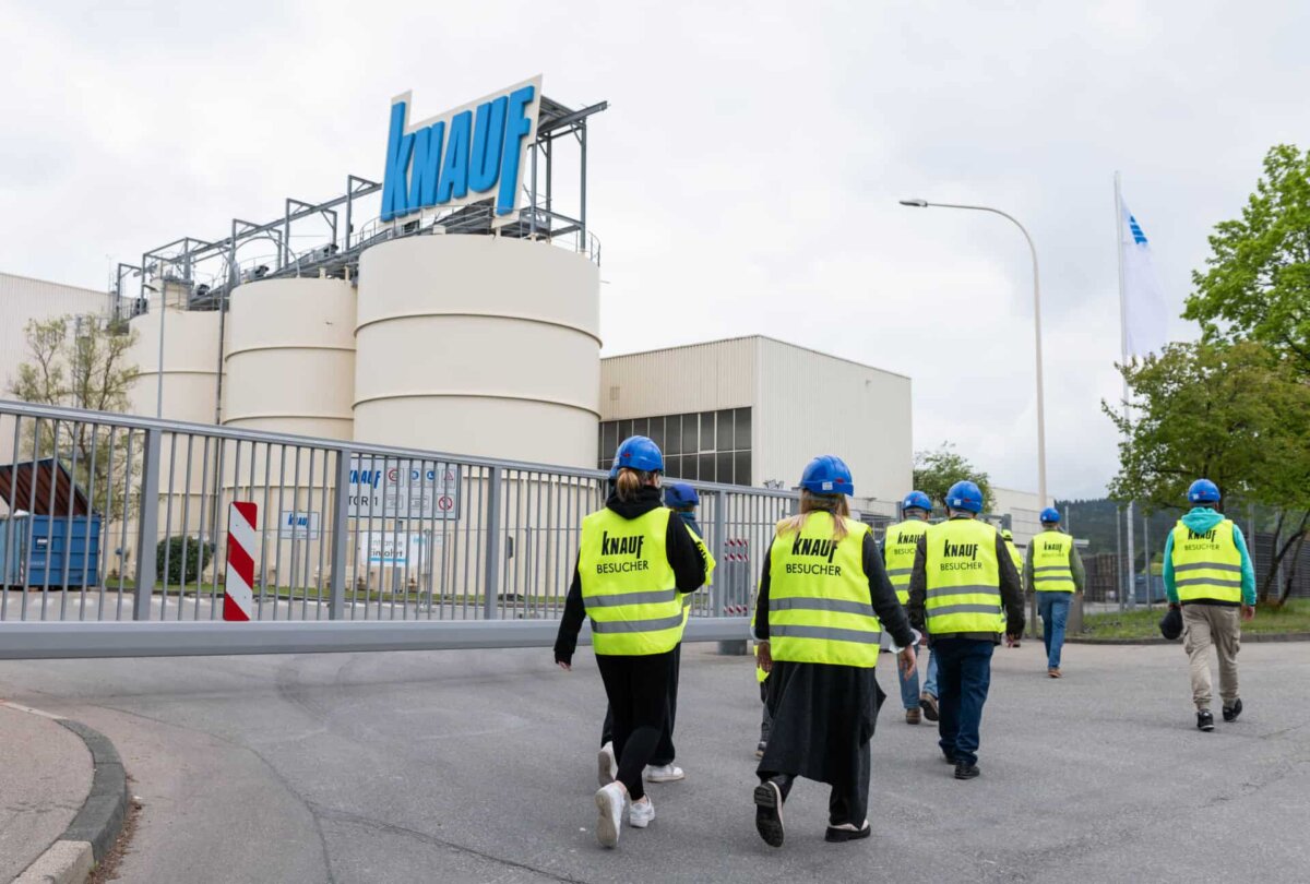 Tag der offenen Tür bei Knauf in Lauffen. Foto: Silas Stein