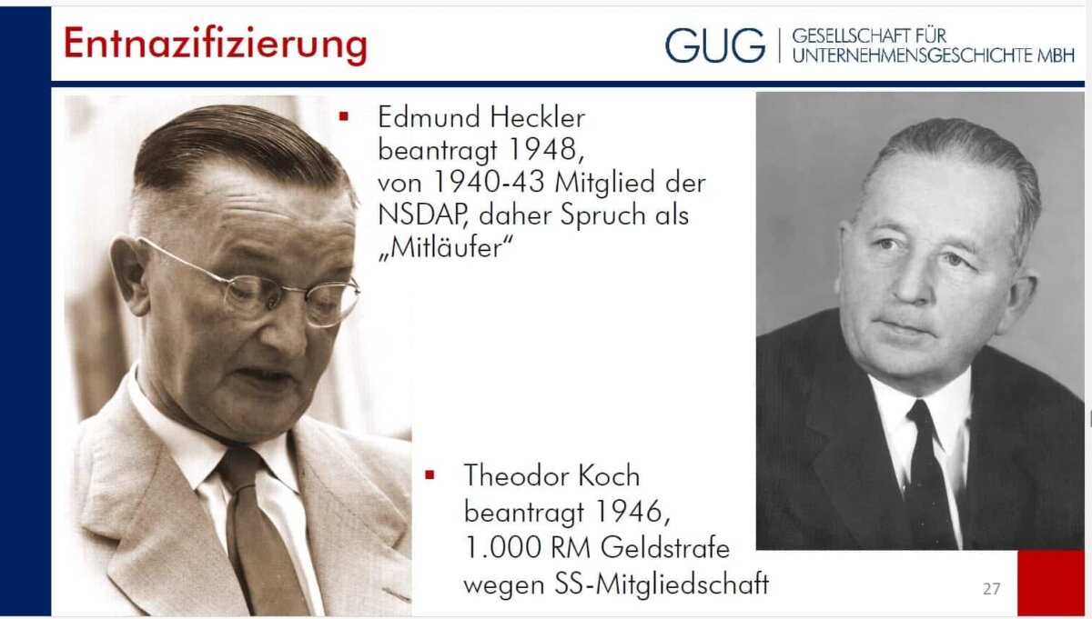 Aus der Präsentation der GUG-Forscherinnen.