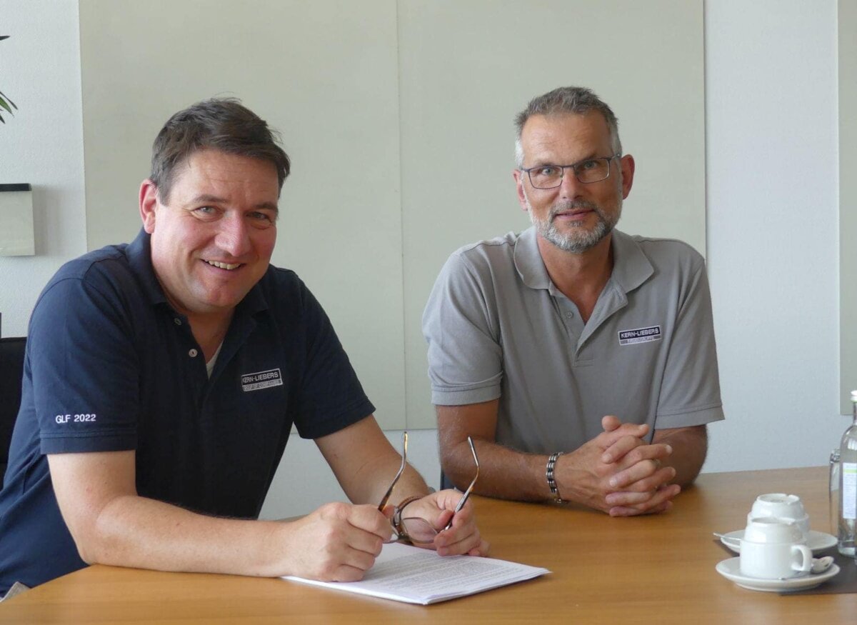 Dr. Erek Speckert und Michael Glatthaar beim Gespräch mit der NRWZ. Foto: him