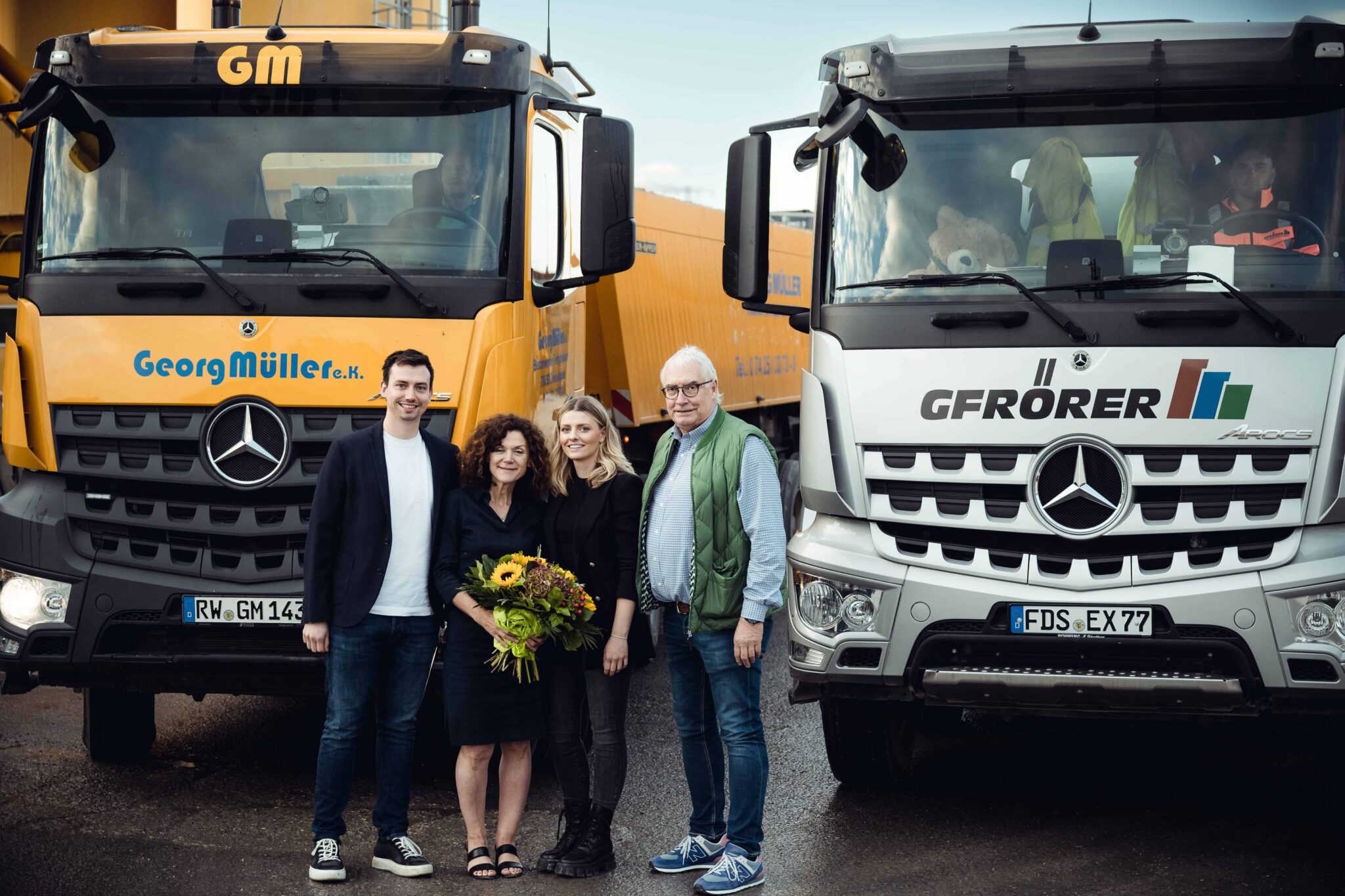Firmenübernahme der Firma Georg Müller e.K. in 78652 Deißlingen,
durch die Firma Gfrörer Transportbeton GmbH aus Empfingen. Foto: pm