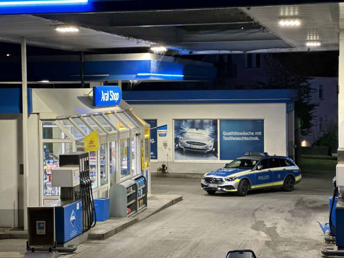 Diese Tankstelle in Rottweil ist am 6. Oktober überfallen worden. Foto: gg