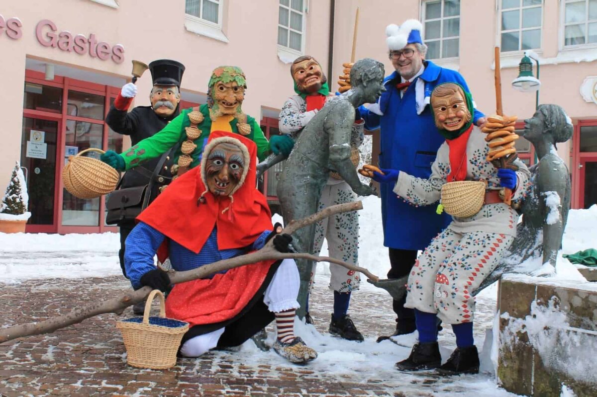 Lauterbacher Narrenfiguren. Foto: pm