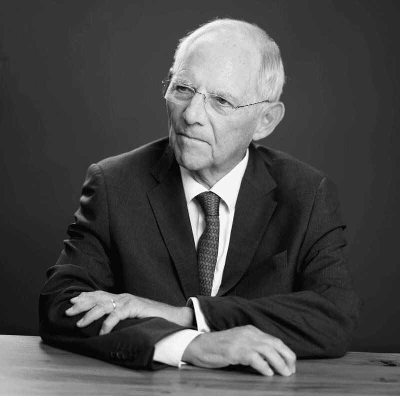 Wolfgang Schäuble. Copyright "Fokussiert Fotografie"