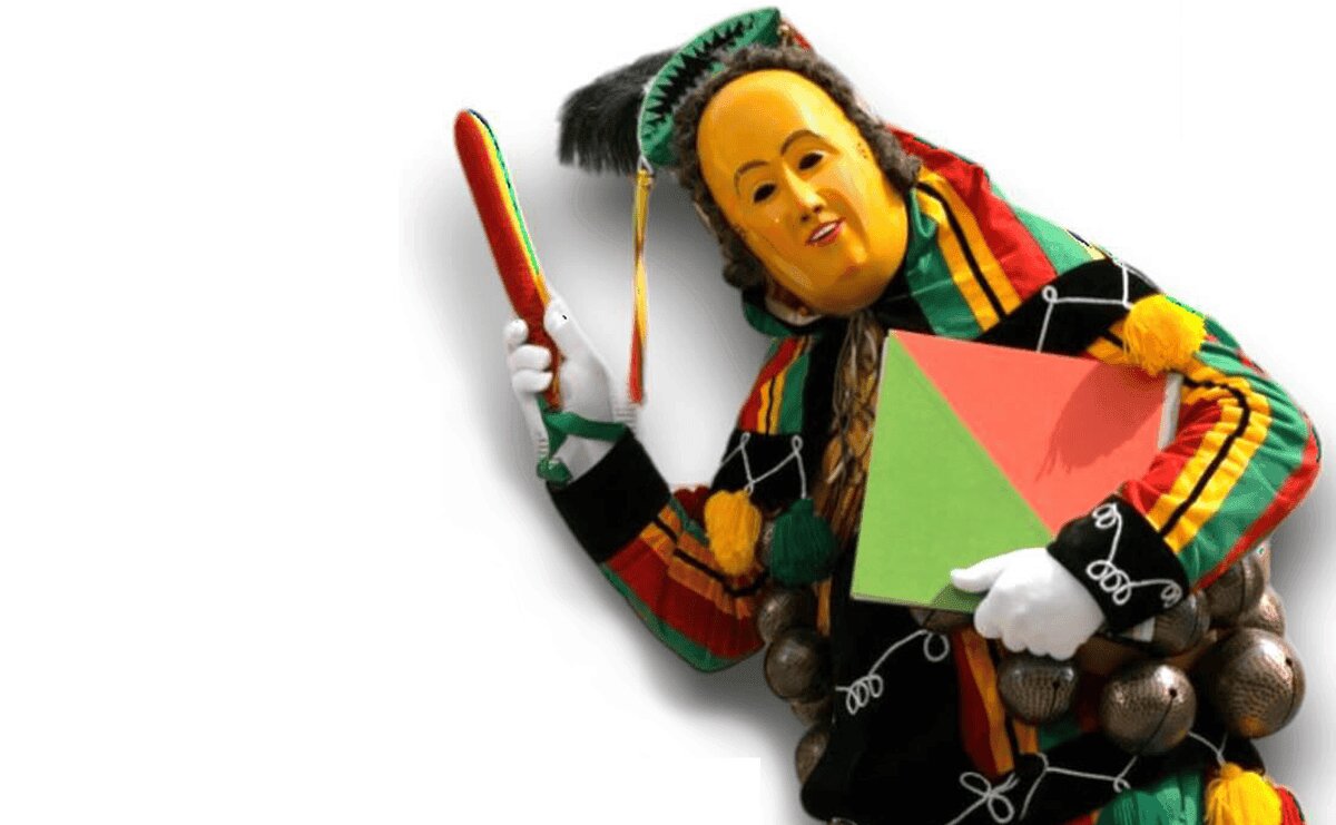 Hauptfigur der Wellendinger Fasnet ist der Schellnarr. Foto: Narrenzunft Wellendingen