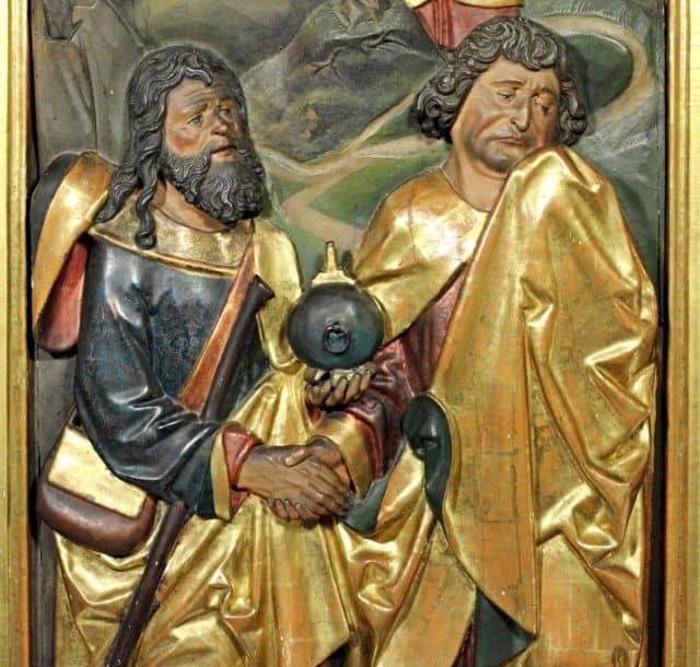 2024 bartholomäus altar abschied der apostel foto hildebrand