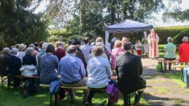 2024 messe im friedhof rottenmünster foto hildebrand