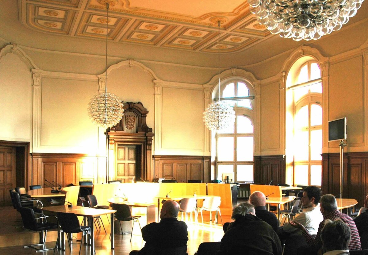 Saal 201 im Landgericht Rottweil. Archiv-Foto: him