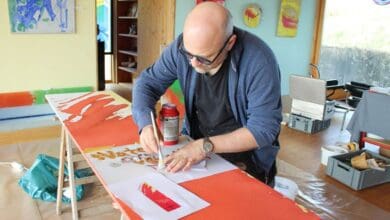 nagelkreuz kirche odessa kuenstler bei gestaltung