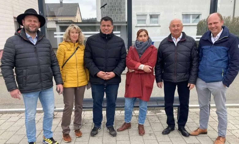 philipp grieshaber, ingrid balke, matthias teufel, dudu ulucanli, rainer hezel und thomas albrecht foto türk
