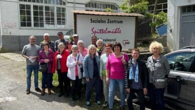 spaziergruppe zimmern besuch spittelmuehle