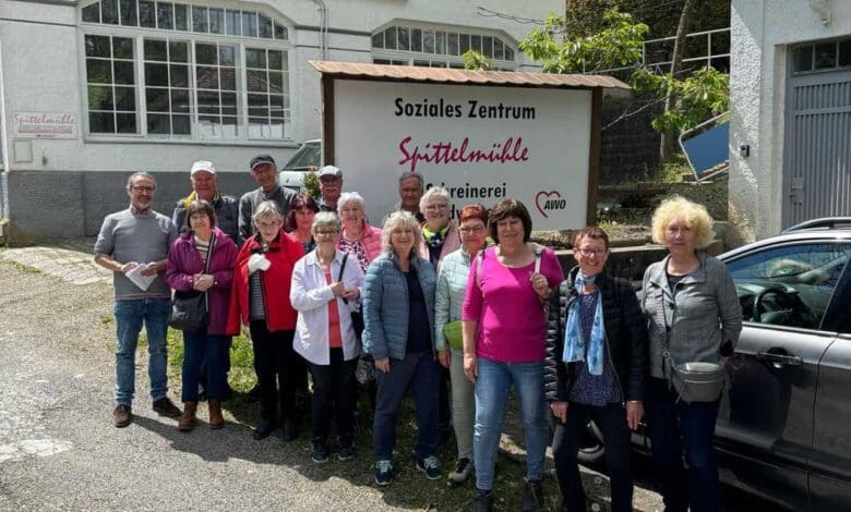 spaziergruppe zimmern besuch spittelmuehle