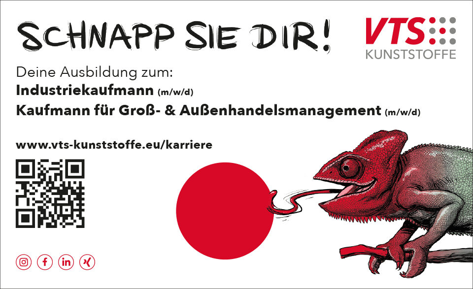 vts ausbildungsanzeige chamäleon 3sp83