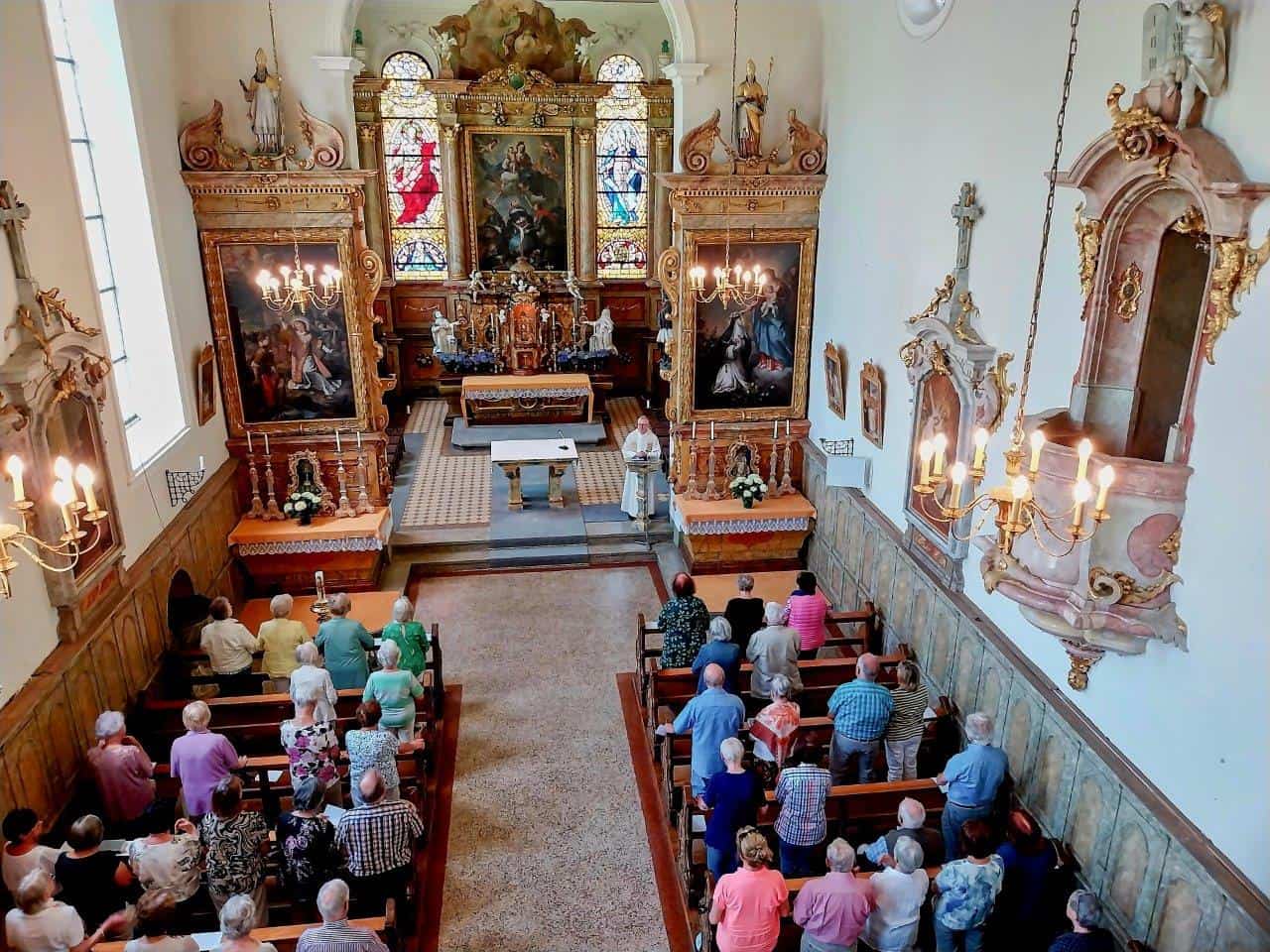 1 andacht im kloster habsthal 2024 foto hildebrand