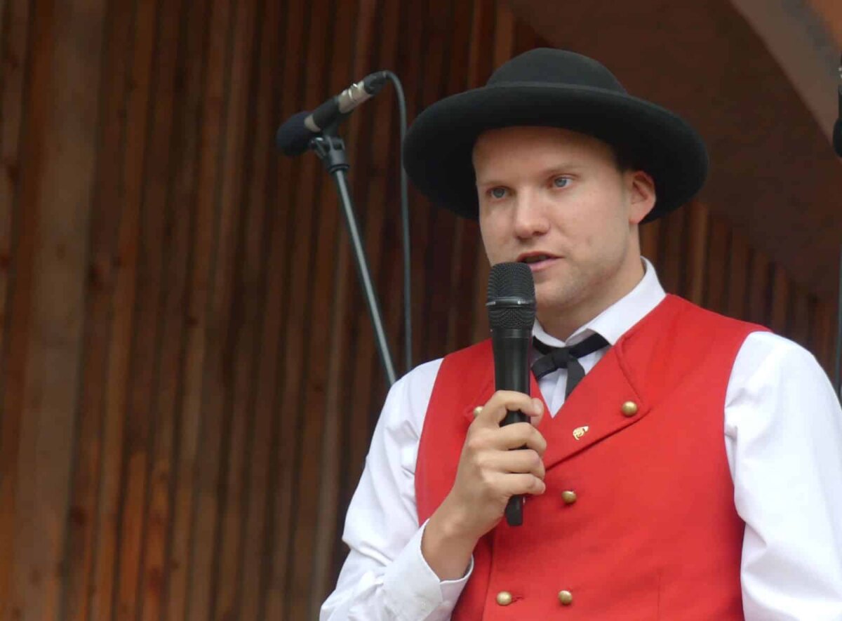 Markus Moosmann berichtete von Höhepunkten des Jubiläumsjahres