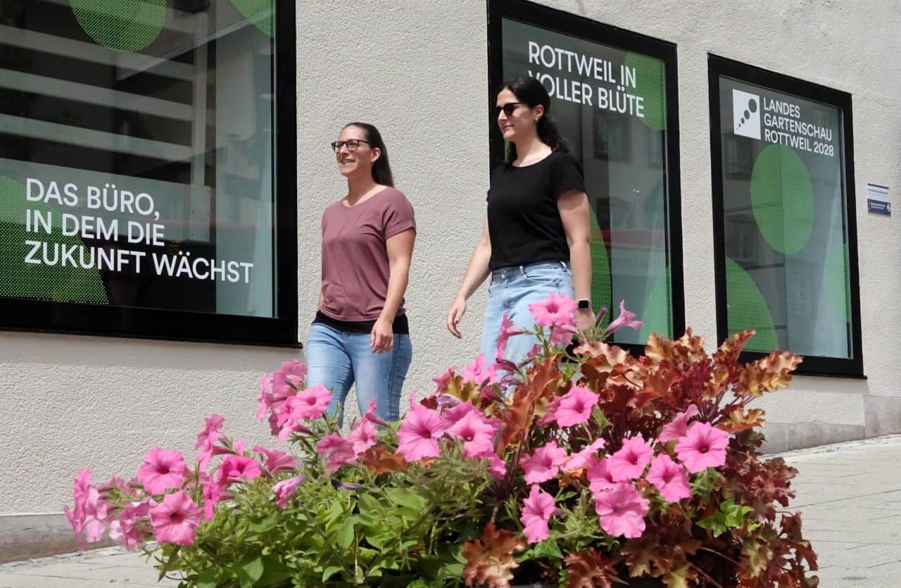 blumenschmuck innenstadt