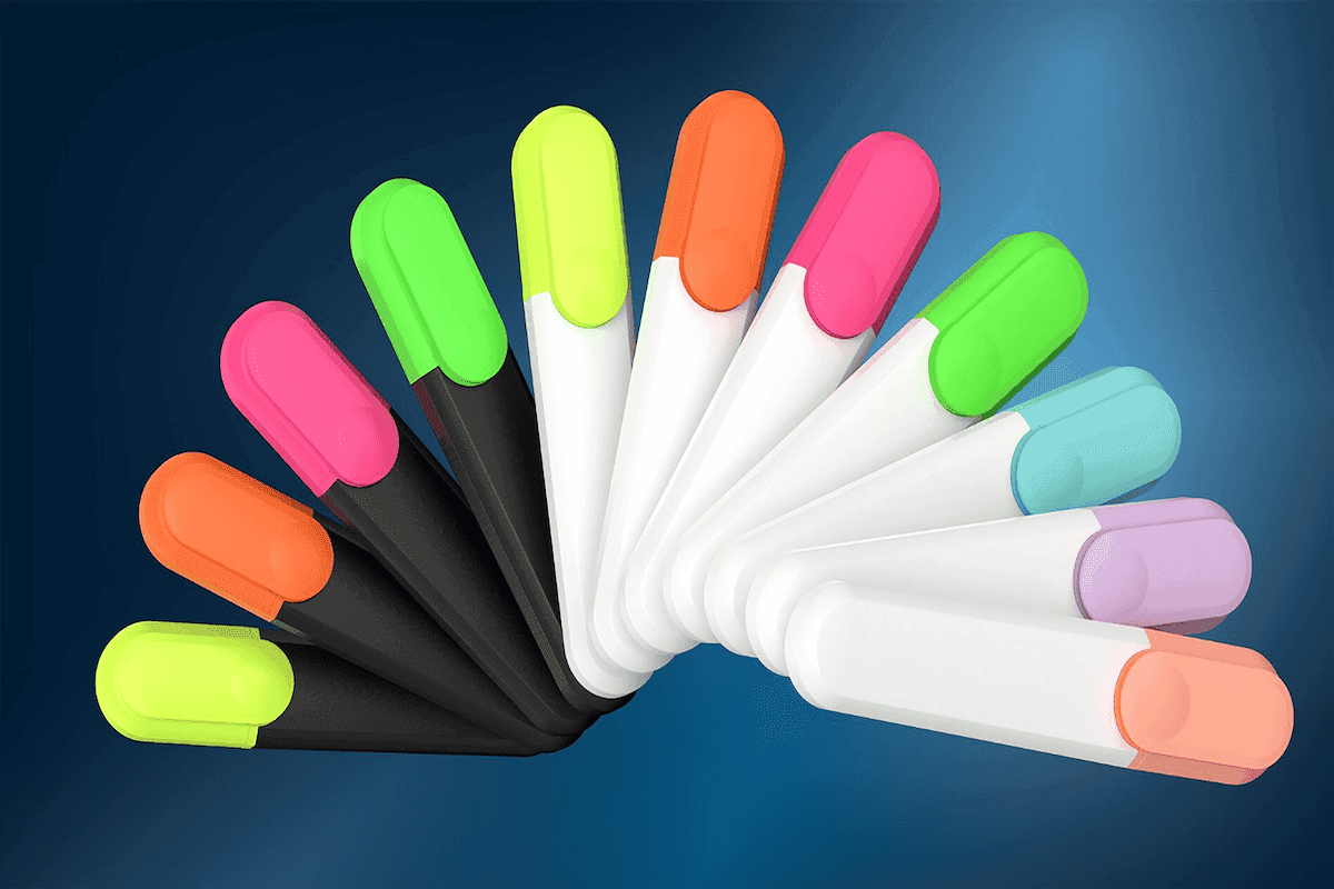 der schneider highlighter 180 ist fuer schule studium buero oder auch fuer das kreative arbeiten im bullet journal und beim handlettering gleichermassen geeignet.2359