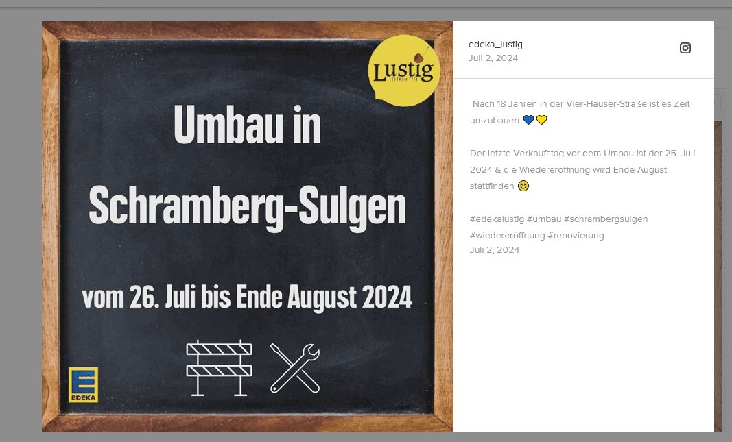 edeka gechlossen 170724
