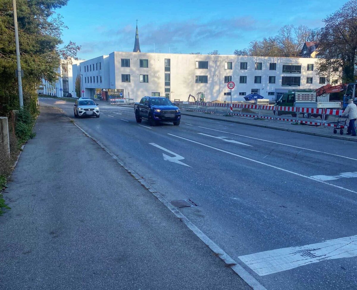 Wieder frei: die Zufahrt zum Nägelesgraben von Rottweil-Nord aus. Foto: privat