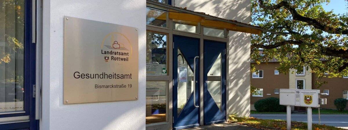 Das Gesundheitsamt Rottweil. Foto: Landratsamt