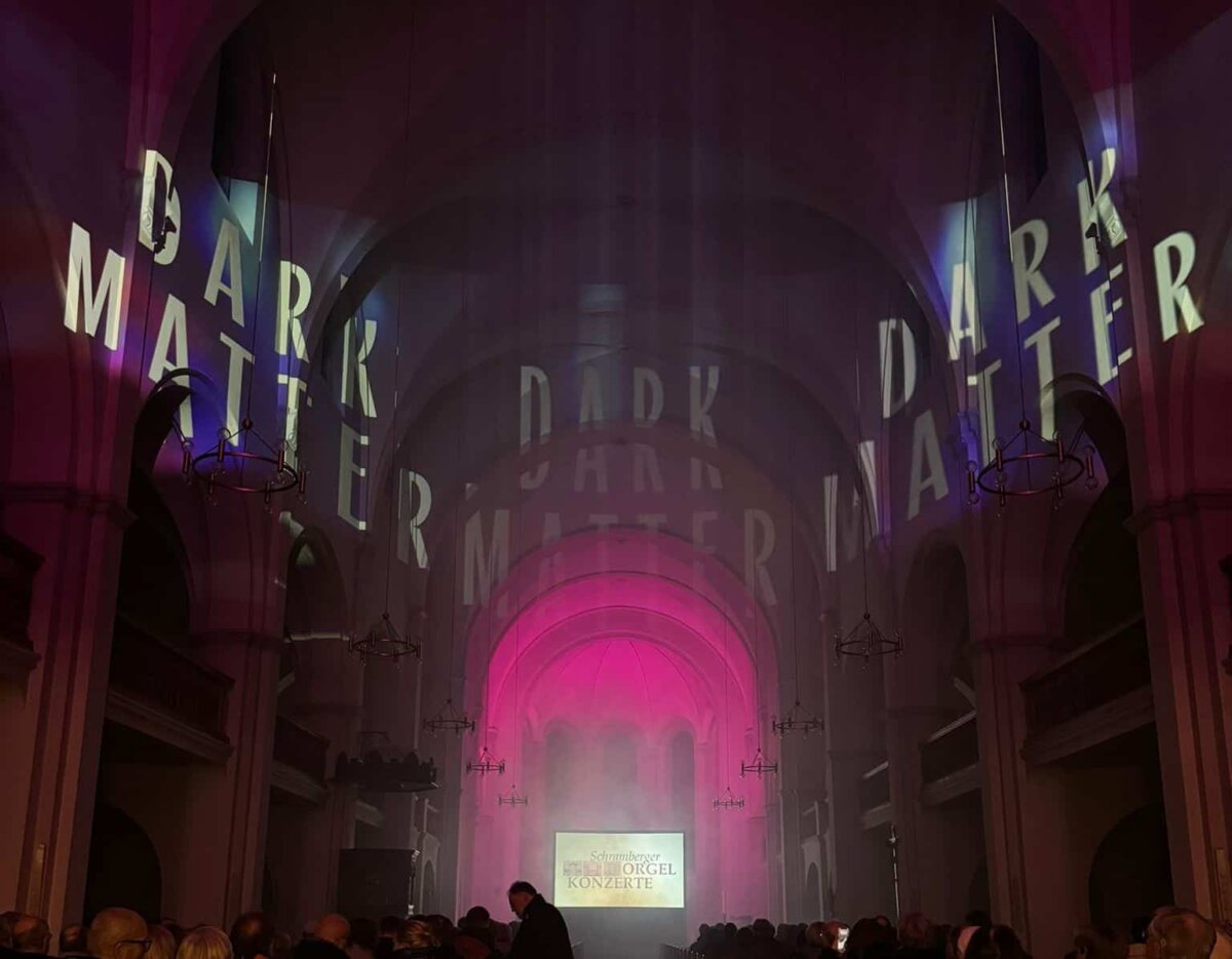 Musik und Lichteffekte in der Heilig-Geis-Kirche. Alle Fotos: Johanna Schäfer