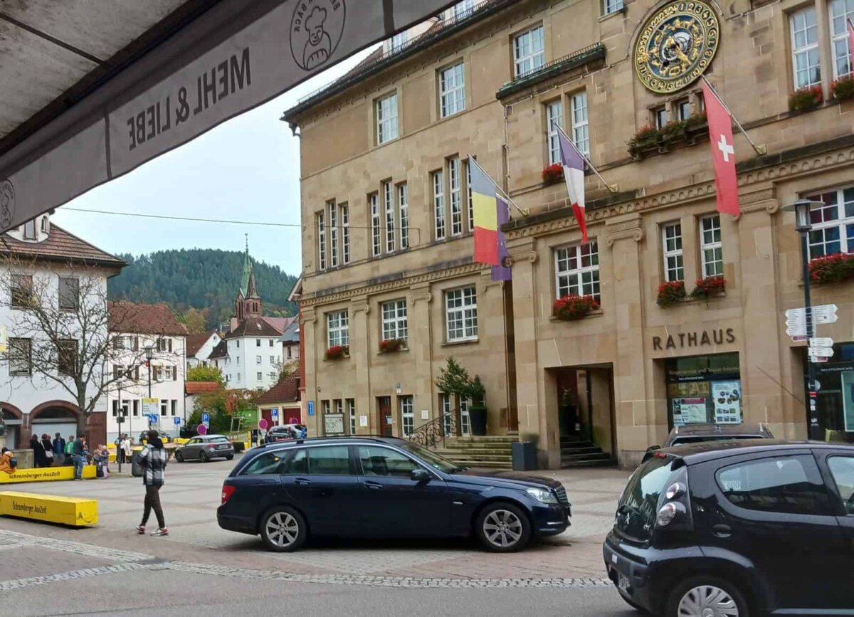 Schramberger Rathaus. Foto: him