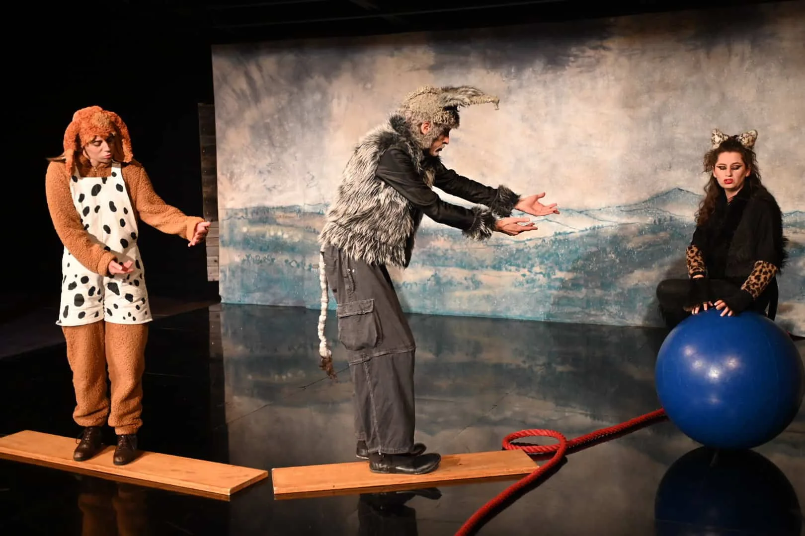 Das Zimmertheater-Ensemble in Rottweil