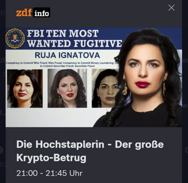 „Die Hochstaplerin“: Neue Doku über Ruja Ignatova, die Kryptoqueen aus Schramberg