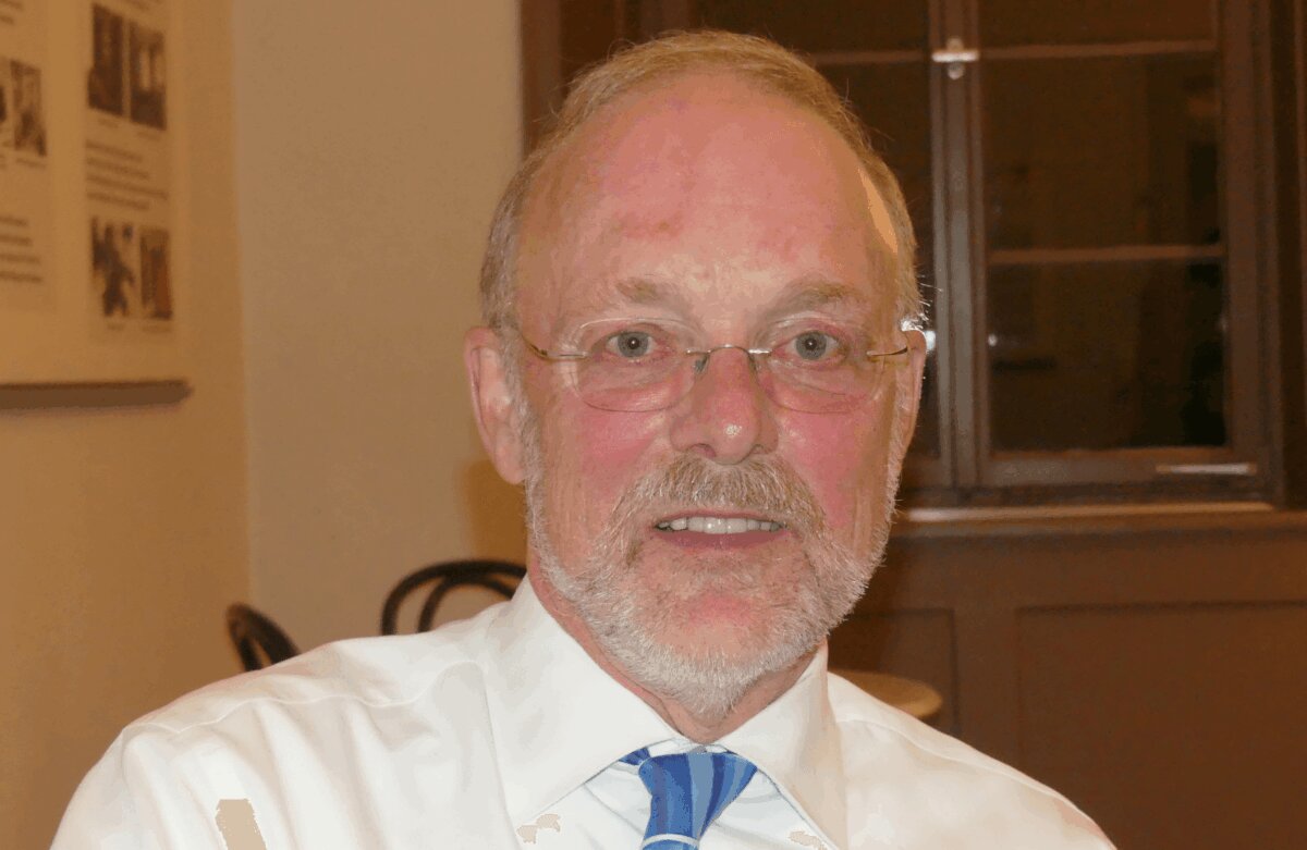 Franz Baumann bei einem Besuch in Schramberg 2019. Archiv-Foto: him