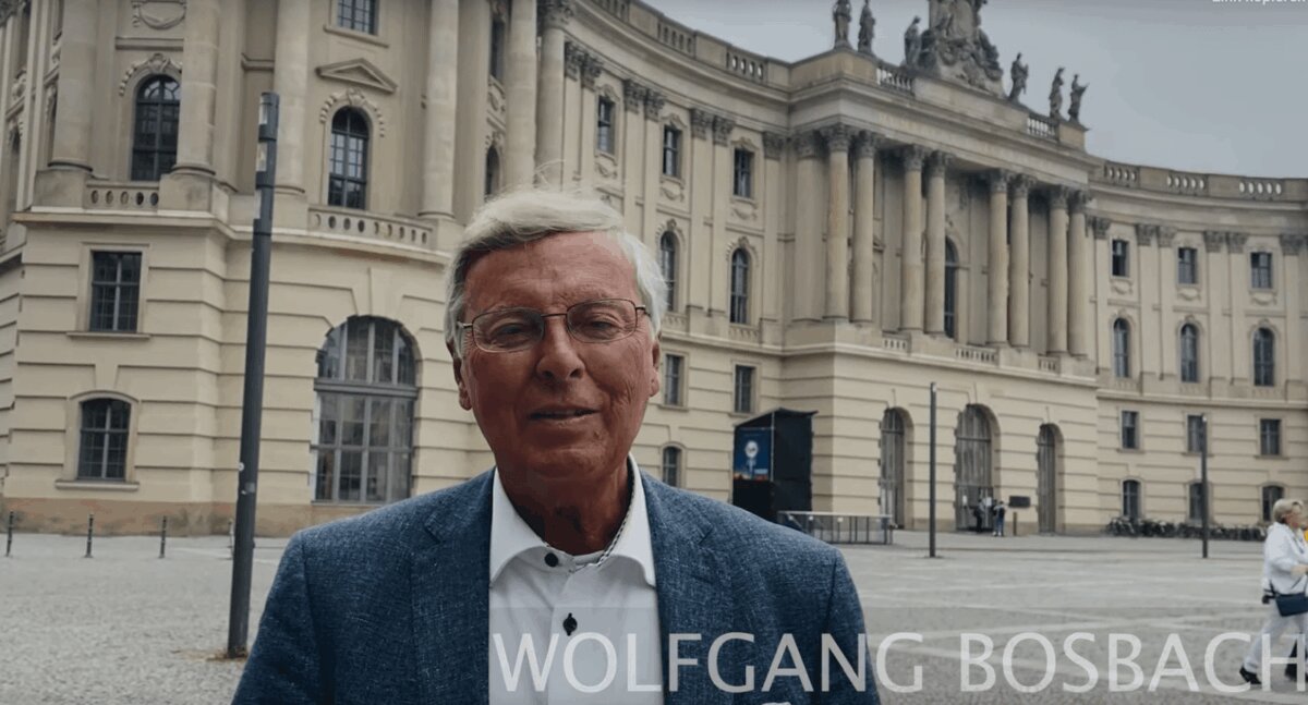 Wolfgang Bosbach in einem CDU-Wahlwerbespot von 2021.