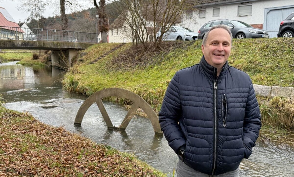 Markus Halder ist neuer Ortsvorsteher von Neufra und geht mit vielen Plänen in die erste Amtszeit.  (Foto: Stadt Rottweil/Hermann).
