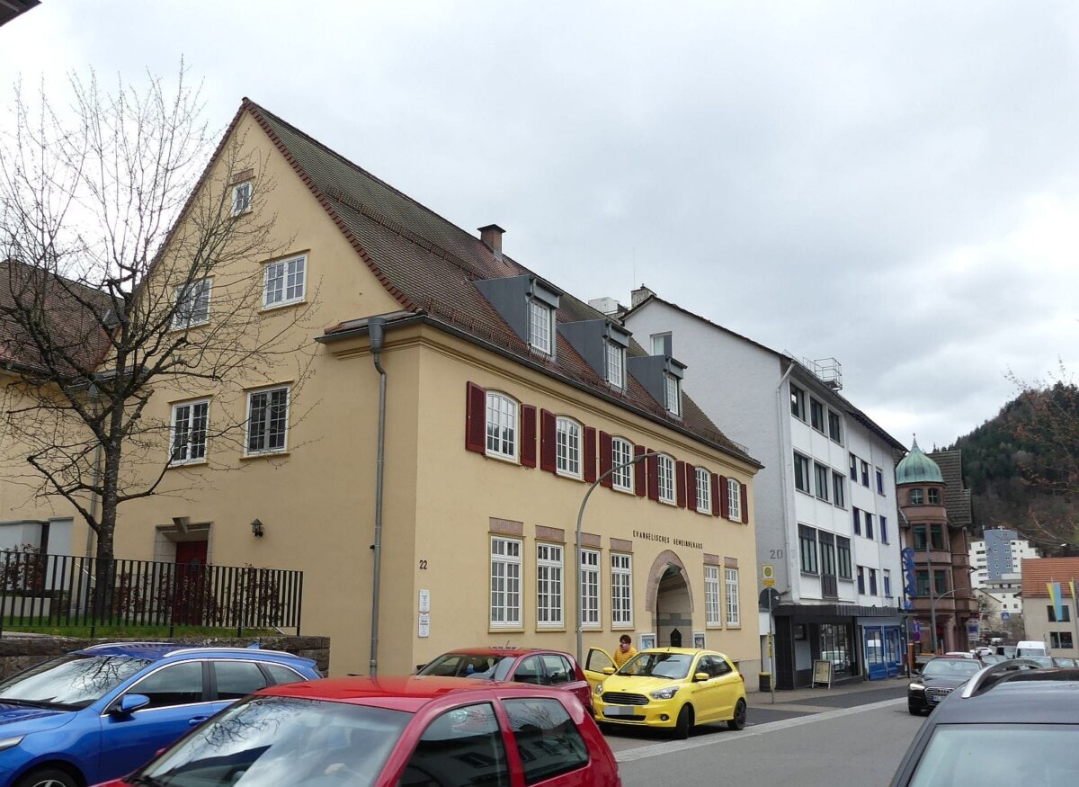 Evangelisches Gemeindehaus in Schramberg. Archiv-Foto: him