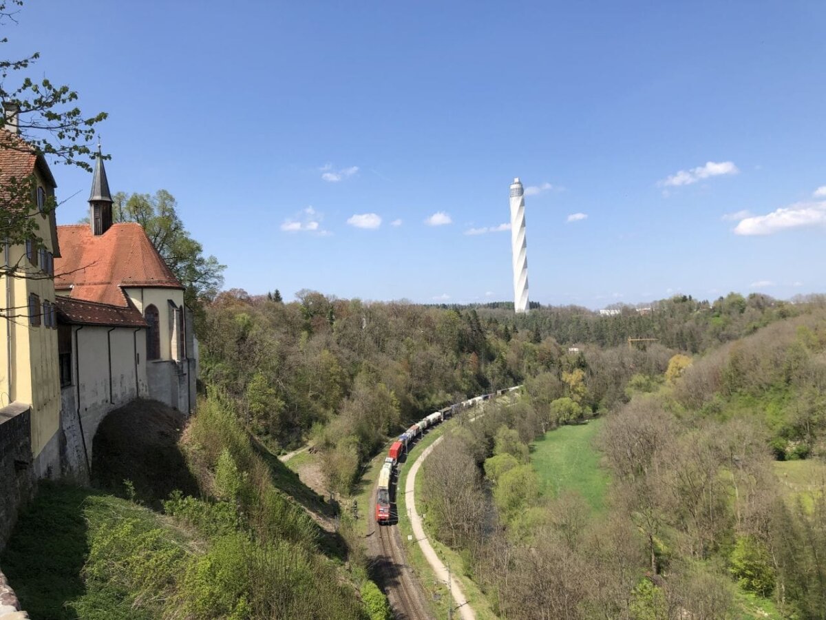 Die Gäubahn bei Rottweil. Foto: pm