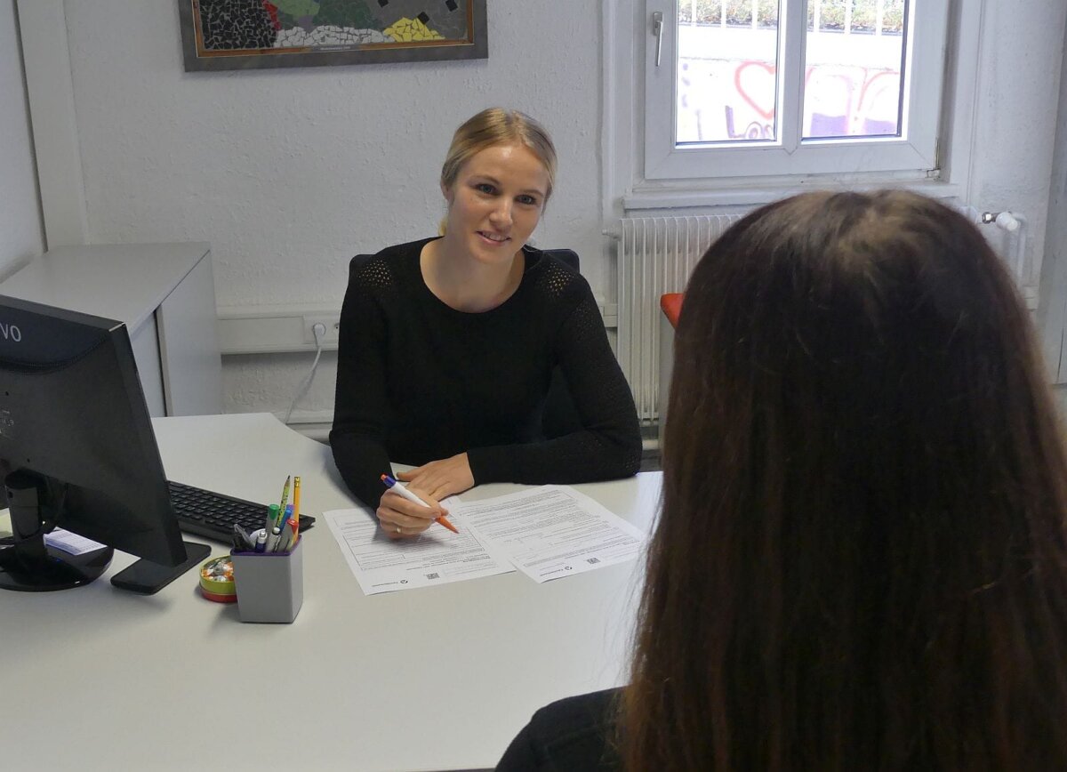 Agnes Salmen war beim Start des Programms 2019 Integrationsmanagerin im JUKS. Archiv-Foto: him